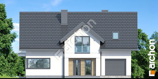 Передний фасад Дом в коммифорах 11