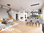 Проект дома ARCHON+ Дом в коммифорах 11 дневная зона (визуализация 1 вид 5)