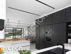 Проект дома ARCHON+ Дом в коммифорах 6 визуализация кухни 1 вид 3