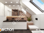 Проект будинку ARCHON+ Будинок в комміфорах 6 візуалізація ванни (візуалізація 4 від 1)