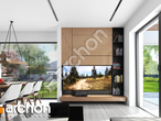Проект дома ARCHON+ Дом в коммифорах 6 дневная зона (визуализация 1 вид 2)