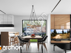 Проект дома ARCHON+ Дом в коммифорах 6 дневная зона (визуализация 1 вид 5)