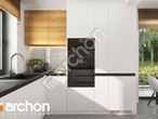 Проект дома ARCHON+ Дом в катранах визуализация кухни 1 вид 1