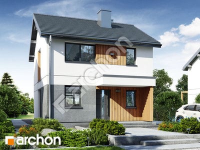 Проект дома ARCHON+ Дом в катранах 