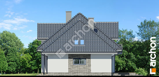 Бочний фасад Будинок в сливах (Г)