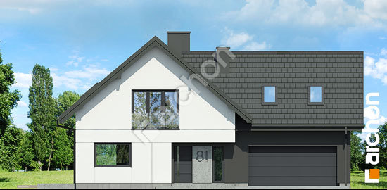 Передній фасад Будинок в краспедіях (Г2)