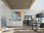 Проект дома ARCHON+ Дом в краспедиях (Г2) дневная зона (визуализация 1 вид 4)