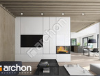 Проект дома ARCHON+ Дом в краспедиях (Г2) дневная зона (визуализация 1 вид 6)