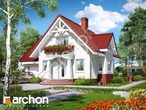 Проект дома ARCHON+ Дом в абрикосах (П) 