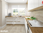 Проект будинку ARCHON+ Будинок в абрикосах (П) візуалізація кухні 2 від 2