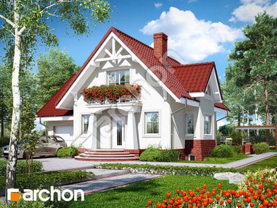 Проєкт будинку ARCHON+ Будинок в абрикосах (П) 