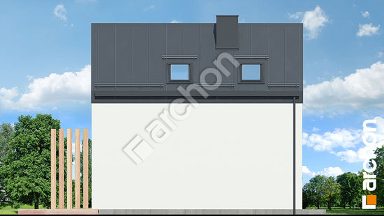 Бочний фасад Літній будиночок в голокупнику 3