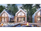 Проект дома ARCHON+ Летний домик в голокучнике 3 