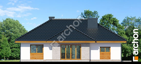 Дворовой фасад Дом в акебиях 3 вер.2