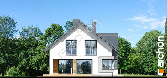 Бочний фасад Будинок в бурштинівці