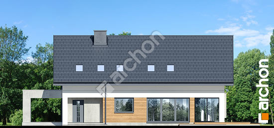 Дворовий фасад Будинок в бурштинівці