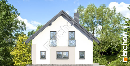 Бочний фасад Будинок в ізопірумі (Е)