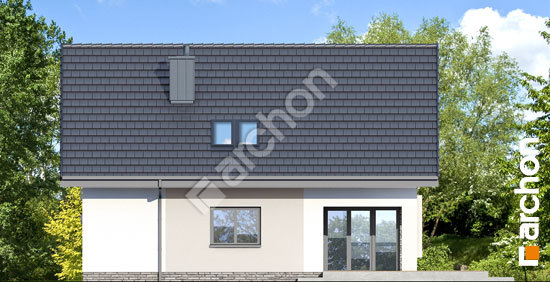 Дворовий фасад Будинок в ізопірумі (Е)