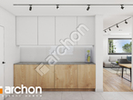 Проект дома ARCHON+ Дом в изопируме (Е) визуализация кухни 1 вид 2