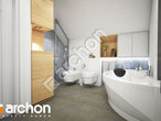 Проект будинку ARCHON+ Будинок в ізопірумі (Е) візуалізація ванни (візуалізація 3 від 1)
