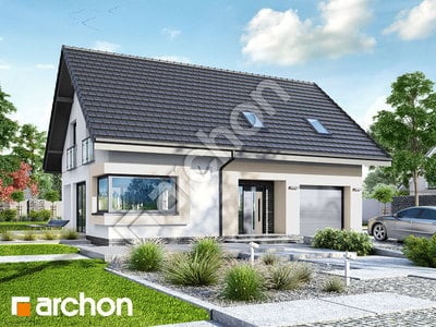 Проект дома ARCHON+ Дом в изопируме (Е) 