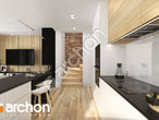 Проект дома ARCHON+ Дом под гинко 12 (ГР2) визуализация кухни 1 вид 3
