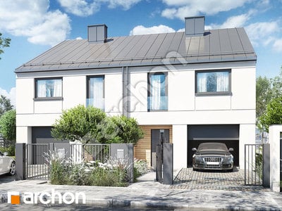 Проект дома ARCHON+ Дом под гинко 12 (ГР2) 