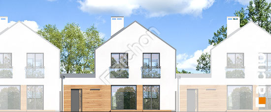 Дворовой фасад Дом в аркадиях 3 (ГС)