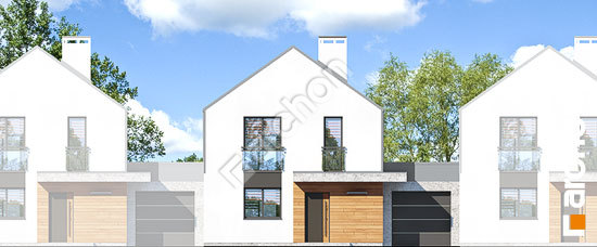 Передний фасад Дом в аркадиях 3 (ГС)