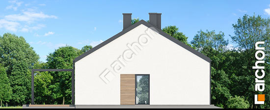 Бочний фасад Будинок в хебе 2(Г)