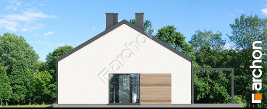 Боковой фасад Дом в хебе 2 (Г)