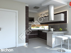 Проект дома ARCHON+ Дом под личи 2 вер.2 визуализация кухни 1 вид 1
