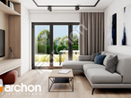 Проект будинку ARCHON+ Будинок в фіалках 9 (Р2С) денна зона (візуалізація 1 від 1)
