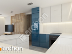 Проект будинку ARCHON+ Будинок в халезіях (Р2БА) візуалізація кухні 1 від 2