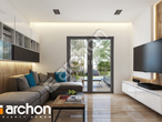 Проект будинку ARCHON+ Будинок в халезіях (Р2БА) денна зона (візуалізація 1 від 2)