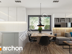 Проект будинку ARCHON+ Будинок в халезіях (Р2БА) денна зона (візуалізація 1 від 4)