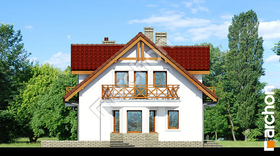 Бочний фасад Будинок в рододендронах 19