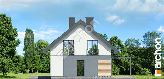 Боковой фасад Дом в малиновках 11 (Г2А)