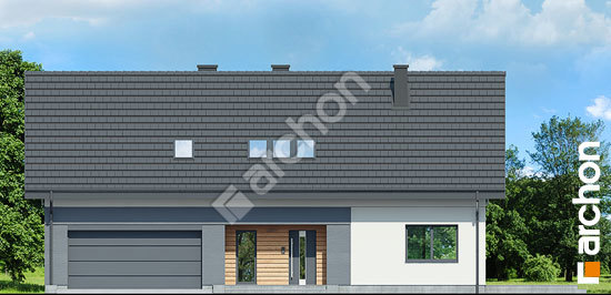 Передній фасад Будинок в малинівці 11 (Г2А)