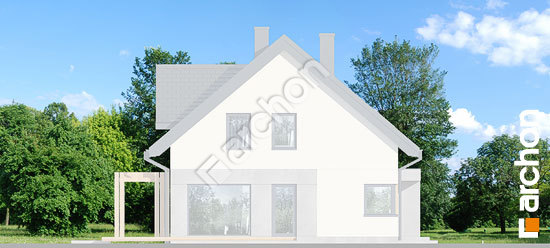 Боковой фасад Дом в крынках 2 (Б)