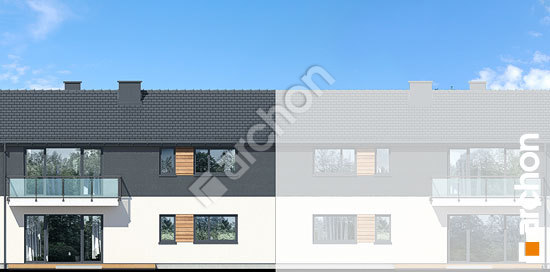 Дворовий фасад Будинок в іберійках (Р2С)