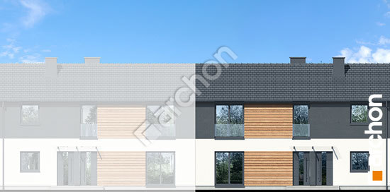 Передній фасад Будинок в іберійках (Р2С)