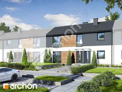 Проєкт будинку ARCHON+ Будинок в іберійках (Р2С) 