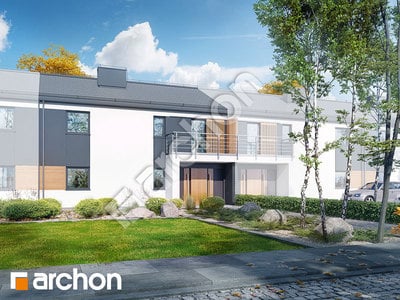 Проект будинку ARCHON+ Будинок в халезіях (Р2С) Вид 2