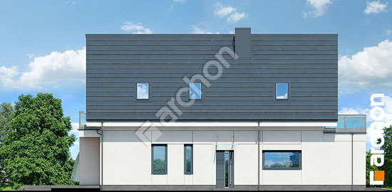 Боковой фасад Дом во флоксах 2