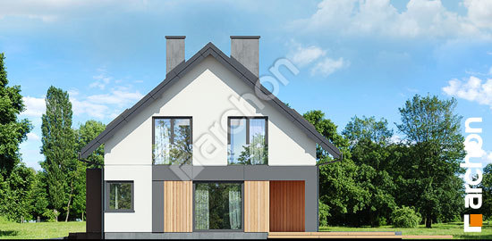 Бочний фасад Будинок в малинівці 7 (Г)