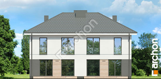 Дворовой фасад Дом в аркадиях 7 (Р2)