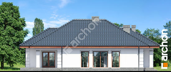 Бочний фасад Будинок в імбирі вер.2