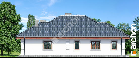 Бочний фасад Будинок в імбирі вер.2