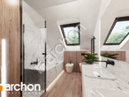 Проект будинку ARCHON+ Будинок в келлерісах візуалізація ванни (візуалізація 3 від 2)